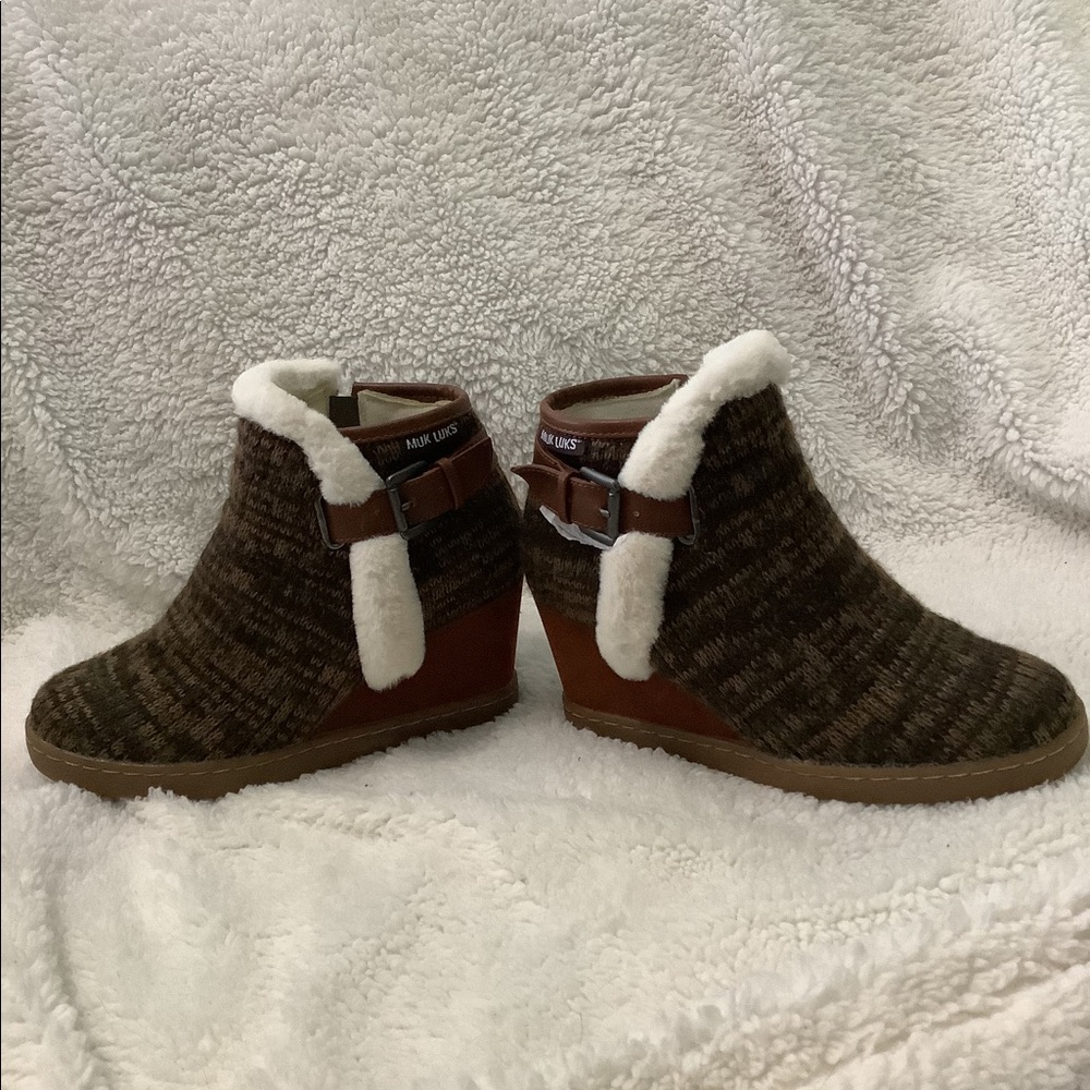 MUK LUKS AnnMarie Women's Ankle Boots